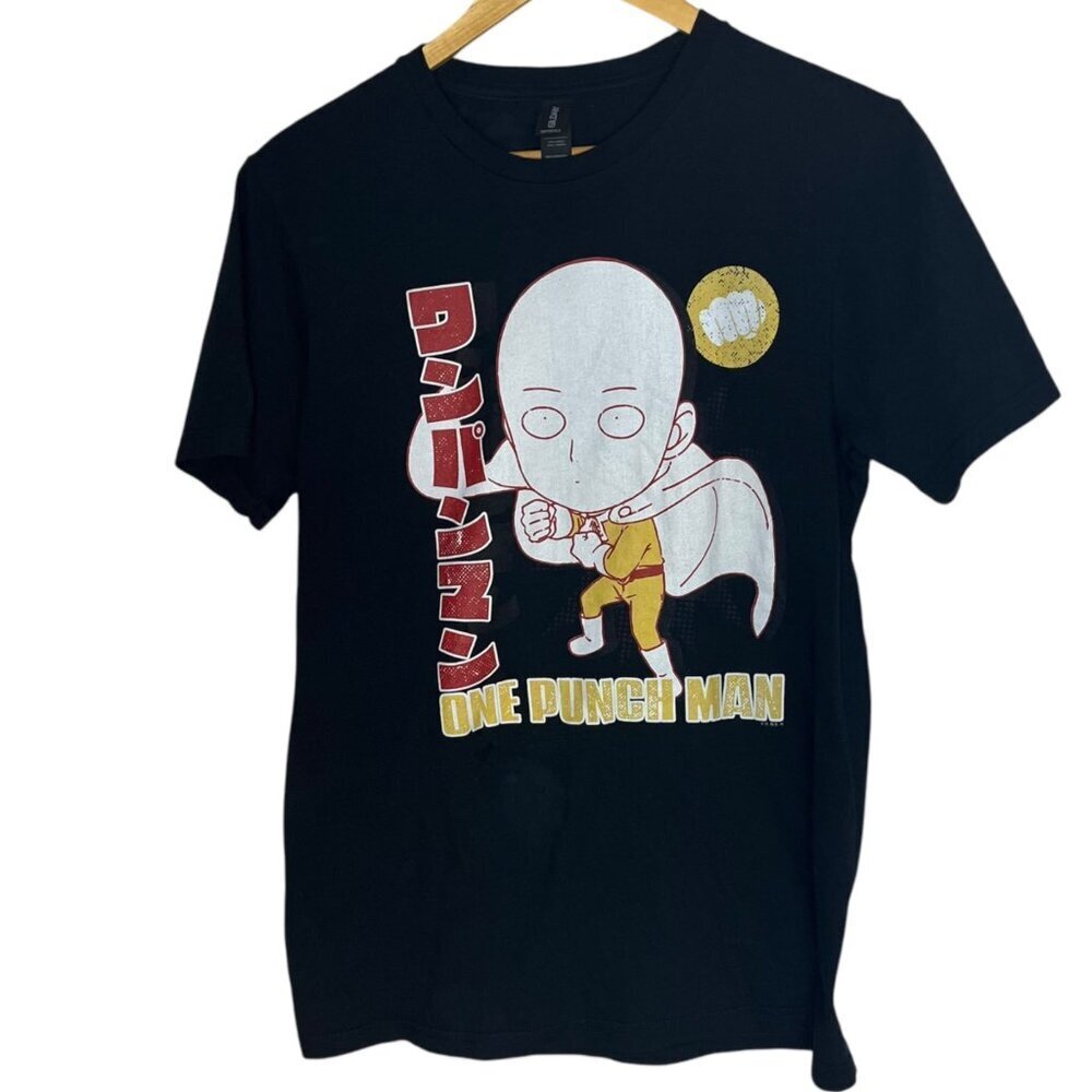 One Punch Man Men's Small T-Shirt Comic Edit‎ Anime Graphic Tee